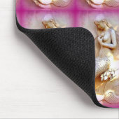tapis de souris rose sirènes assises (Coin)
