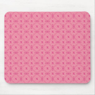 Tapis de souris Rose Sombre Cowgirl Chevaux Wester