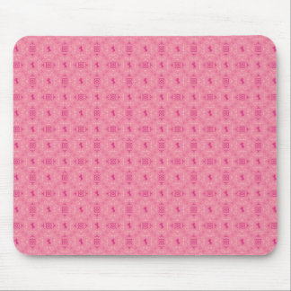 Tapis de souris Rose Sombre Cowgirl Chevaux Wester