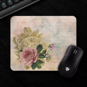 Tapis De Souris Rose Steampunk | Pink and Gold Sophisticated
