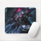 Tapis De Souris Rose Thorn Gaming Mousepad | Petit monstre Fury (Avec souris)