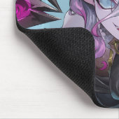 Tapis De Souris Rose Thorn Gaming Mousepad | Petit monstre Fury (Coin)