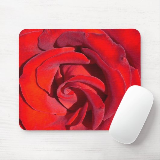 Tapis De Souris Rose VELVET ~ Mousepad (Avec souris)