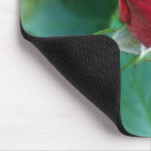 Tapis De Souris rosebud rouge (Coin)