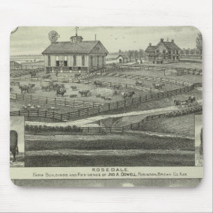 Tapis De Souris Rosedale, Robinson Hickory Grove, Kansas