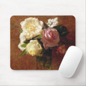 Tapis De Souris Roses (Avec souris)