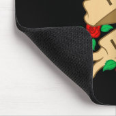 Tapis De Souris Roses Are Red I Wish I Was Dead - Funny Valentines (Coin)