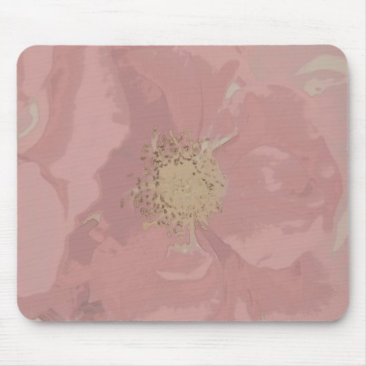 Tapis De Souris Roses de buisson DullPastel (Devant)