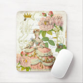 Tapis De Souris Roses De Versailles Reine Marie Antoinette (Avec souris)
