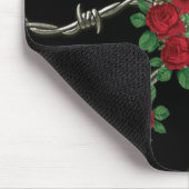 Tapis De Souris Roses des crânes n (Coin)