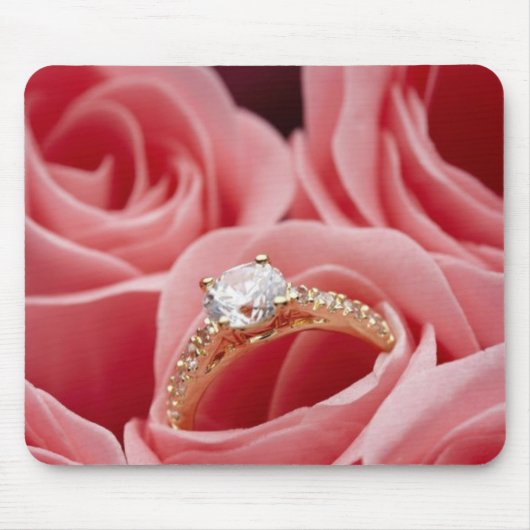 Tapis De Souris Roses Diamond Ring (Devant)