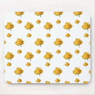Tapis De Souris Roses jaunes