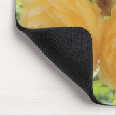 Tapis De Souris Roses jaunes (Coin)