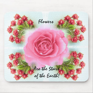 Tapis De Souris Roses Mousepad