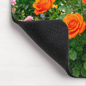 Tapis de souris Roses oranges (Coin)
