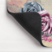 Tapis De Souris Roses papier (Coin)