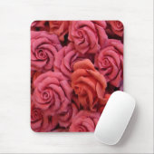 Tapis De Souris Roses roses (Avec souris)