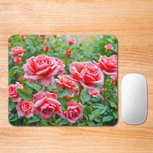 Tapis de souris Roses roses