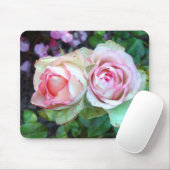 Tapis De Souris Roses roses (Avec souris)