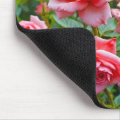 Tapis de souris Roses roses (Coin)