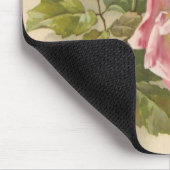 Tapis De Souris Roses roses vintages (Coin)