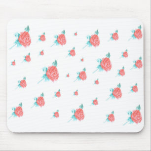Tapis De Souris Roses Rouges