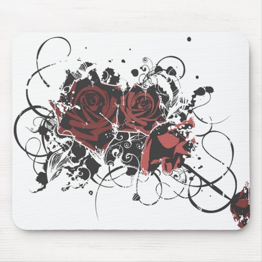 Tapis De Souris Roses sales Mousepad (Devant)