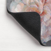 Tapis De Souris Roses sur le gris (Coin)