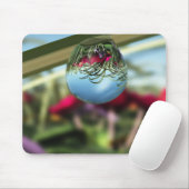 Tapis De Souris Roses sur Raindrops Mousepad (Avec souris)