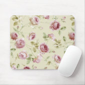 Tapis De Souris Roses vintages (Avec souris)