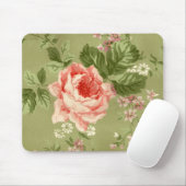 Tapis De Souris Roses vintages Mousepad (Avec souris)