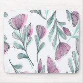 Tapis De Souris Roses violets (Devant)