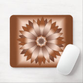 Tapis De Souris Rosette de cuivre (Avec souris)