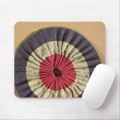 Tapis De Souris Rosette de Tricolore (Avec souris)