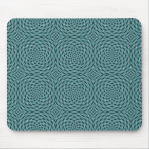 Tapis De Souris Rosettes spirales de l'océan Ogee