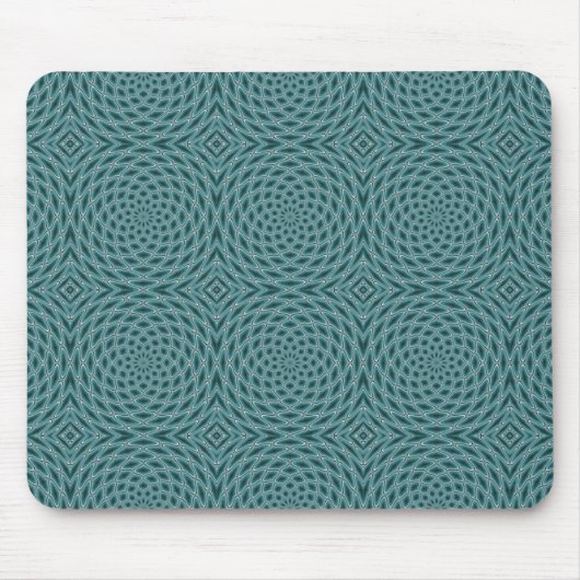 Tapis De Souris Rosettes spirales de l'océan Ogee (Devant)