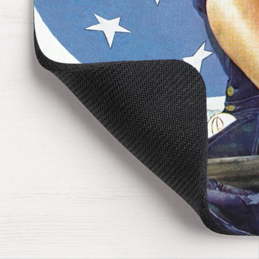 Tapis De Souris Rosie la riveteuse (Coin)