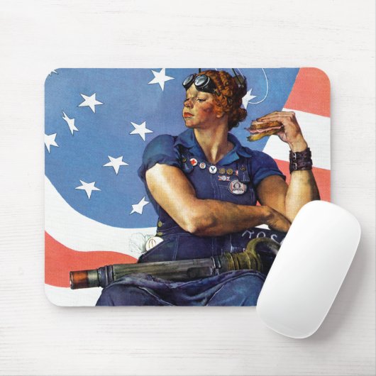 Tapis De Souris Rosie la riveteuse (Avec souris)