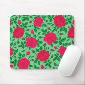 Tapis De Souris rosier rose profond (Avec souris)