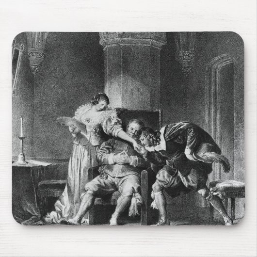 Tapis De Souris Rosine, Bartholo, compte Almaviva (Devant)