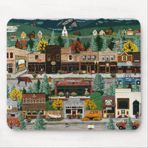 Tapis De Souris ~ Roslyn, Washington "d'exposition du nord"