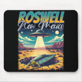 Tapis De Souris Roswell New Mexico 1947 Alien Abduction Ufo Crash (Devant)