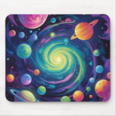 Tapis De Souris Rotation planétaire  (Devant)
