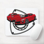 Tapis De Souris Rotation Rx8 (Avec souris)