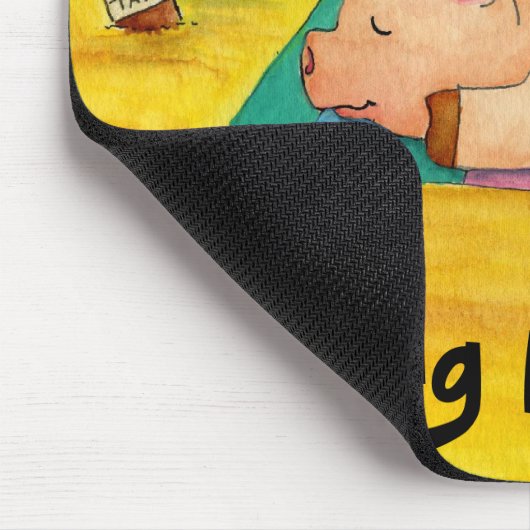 Tapis De Souris Rôti Mousepad de porc (Coin)