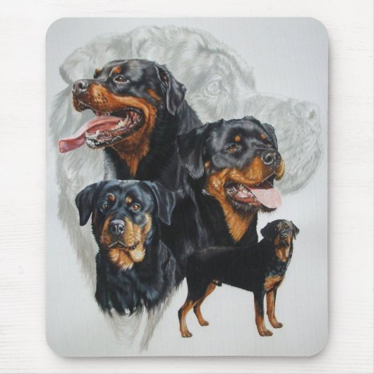 Tapis De Souris Rottweiler (Devant)
