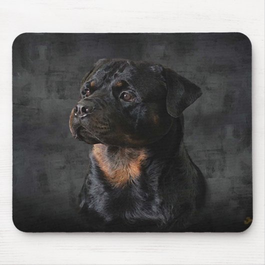 Tapis De Souris Rottweiler (Devant)