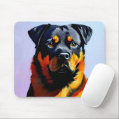Tapis De Souris Rottweiler (Avec souris)