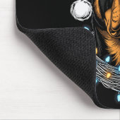 Tapis De Souris Rottweiler Christmas Lights Santa Xmas Dog Lover (Coin)