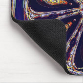 Tapis De Souris Roue de couleur Mousepad (Coin)